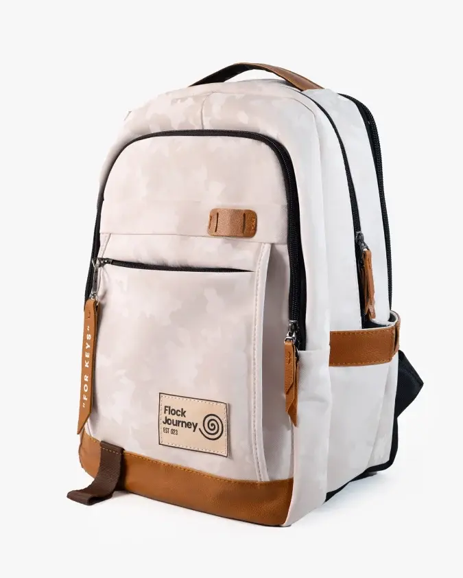 Morral Traveler Camo Beige Perfil