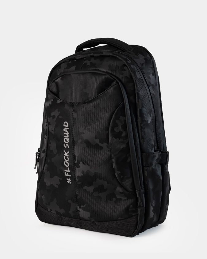 Squad Camo Negro Perfil