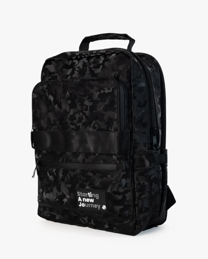 Morral Dream Camo Negro Perfil