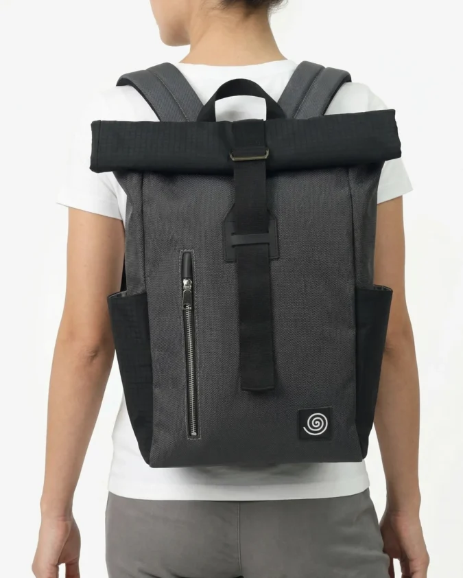 Rolltop Lokari Classic Gris Modelo Mujer